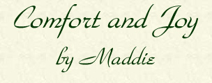Comfort and Joy by Maddie